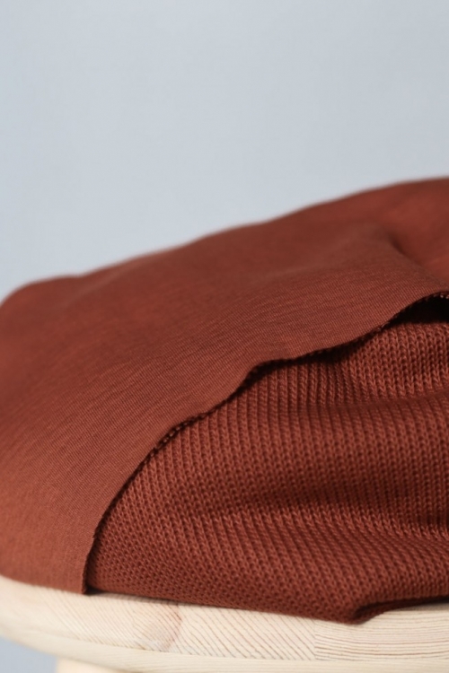 Mind The MAKER Dante Double Face Sweater Knit Stretch Fabric Sienna