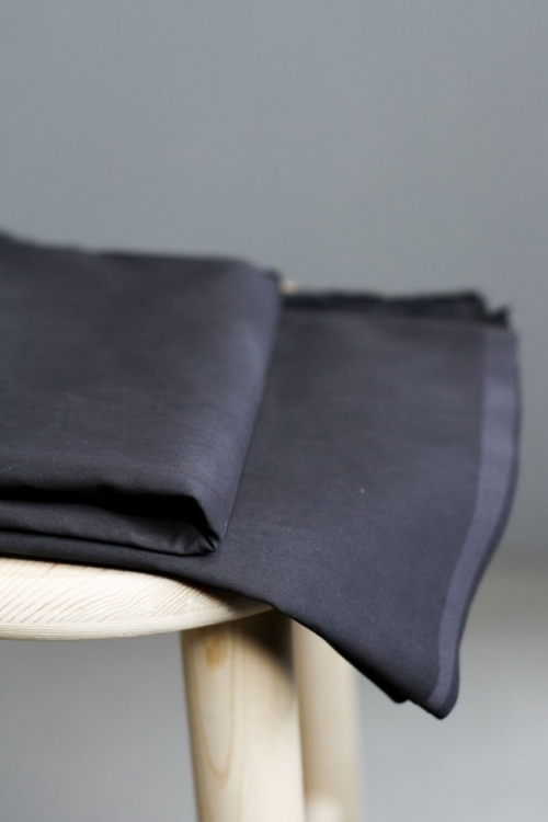 Mind The MAKER Jordan Solid Coating Fabric Black