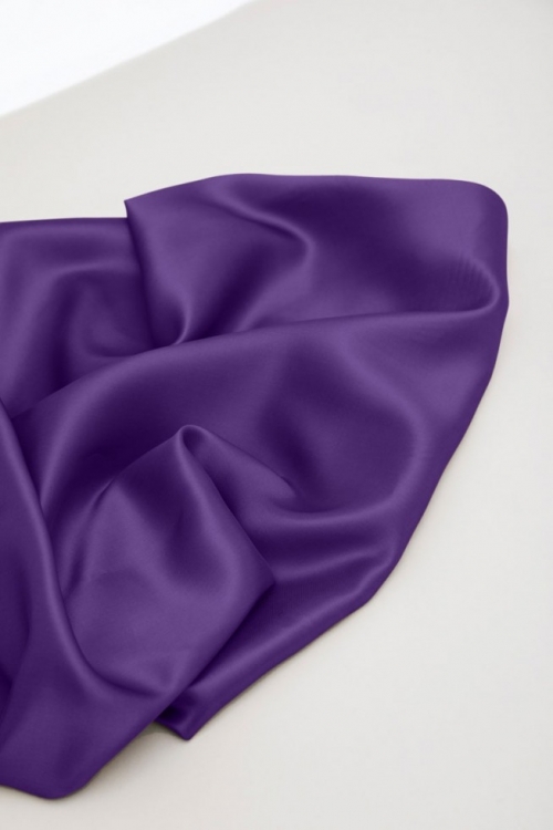 Mind The MAKER Viscose Twill Lining Fabric Dark Purple