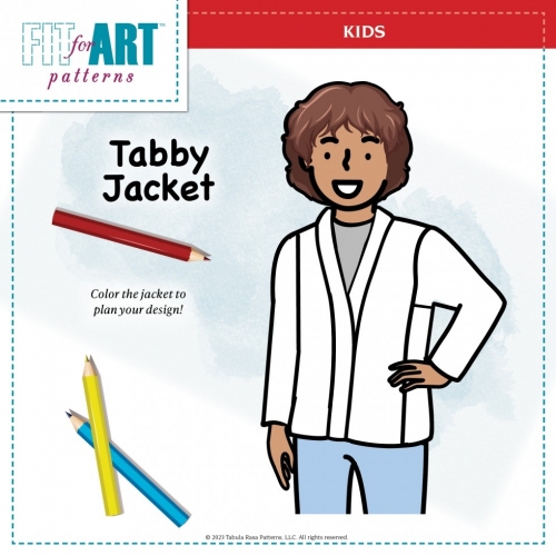 Fit For Art Paper Sewing Pattern Tabby Jacket