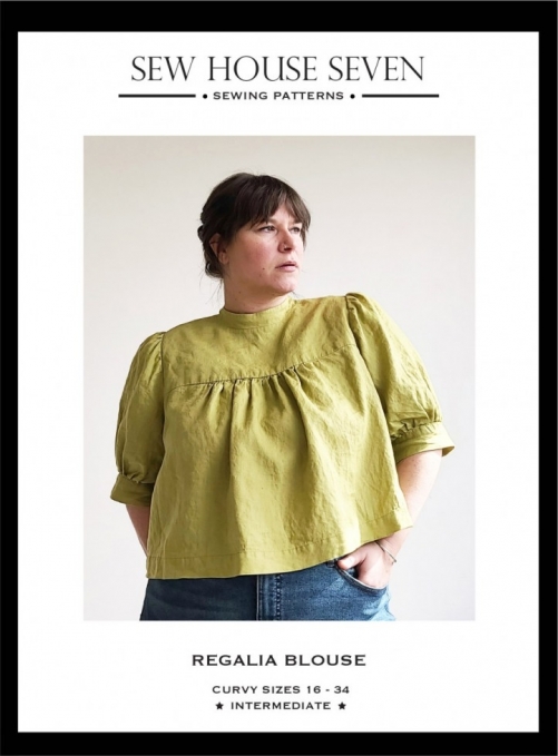 Sew House Seven Paper Sewing Pattern Regalia Blouse