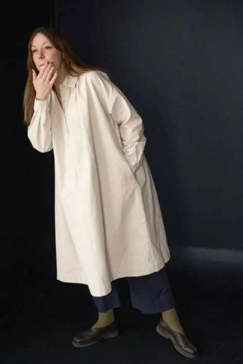 Merchant and Mills Paper Sewing Pattern Cawley Smock