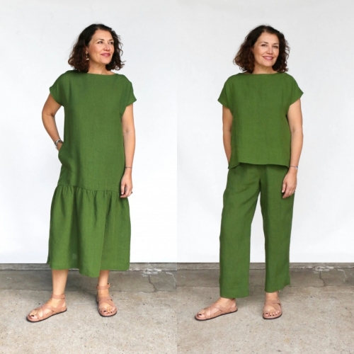Tessuti Paper Sewing Pattern Mattea Dress & Top