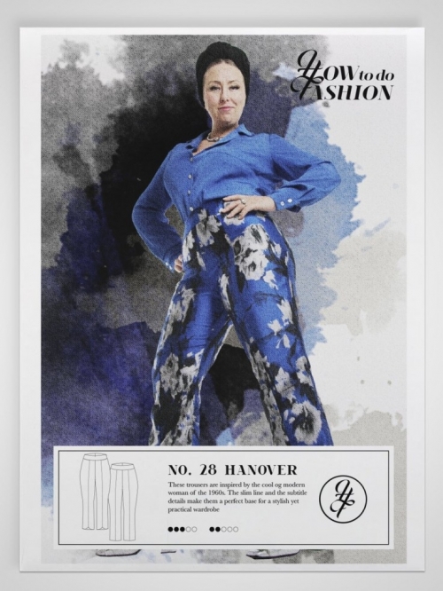 How To Do Fashion Paper Sewing Pattern Hanover Slacks