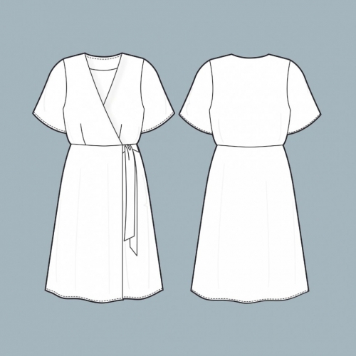 Sew Me Something Paper Sewing Pattern Ada Dress