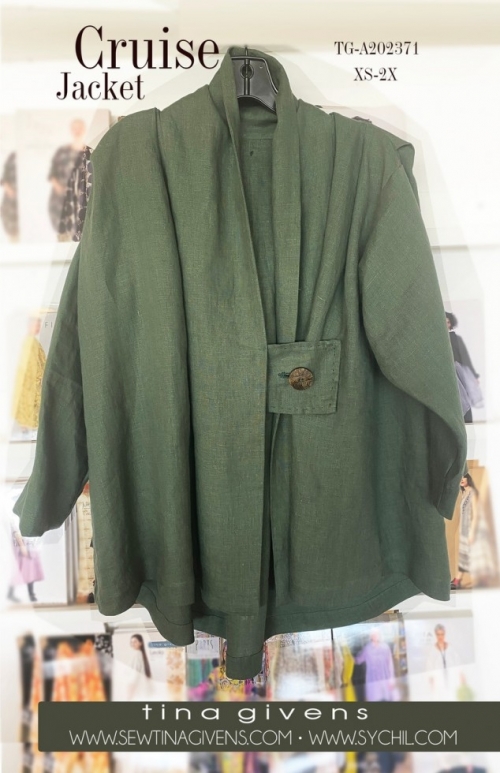 Sew Tina Givens Paper Sewing Pattern Cruise Jacket