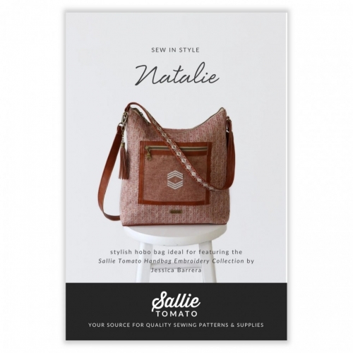 Sallie Tomato Paper Sewing Pattern Natalie Hobo Bag