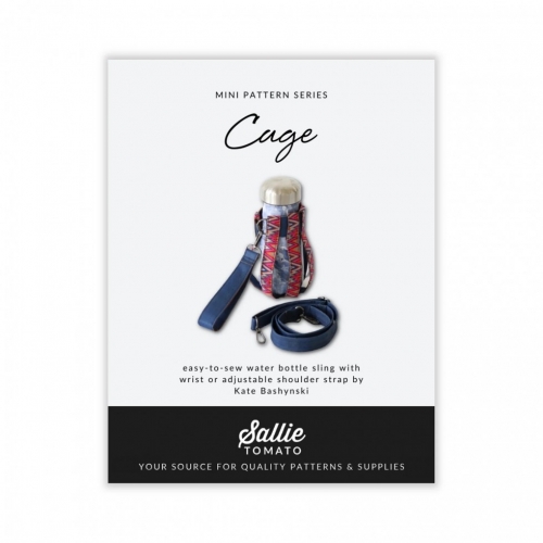 Sallie Tomato Paper Sewing Pattern Cage Water Bottle Sling