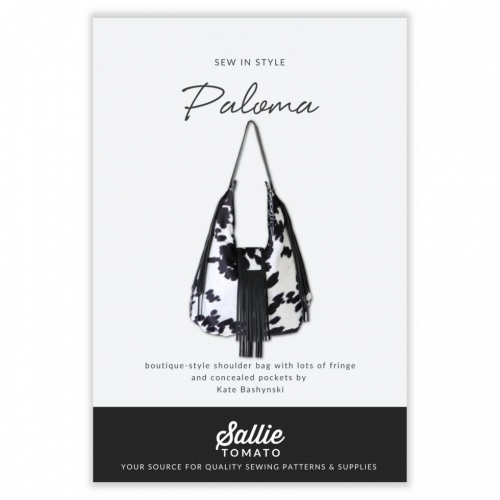 Sallie Tomato Paper Sewing Pattern Paloma Shoulder Bag