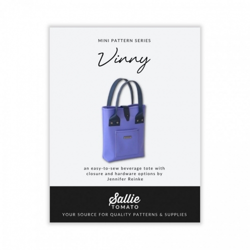 Sallie Tomato Paper Sewing Pattern Vinny Beverage Tote