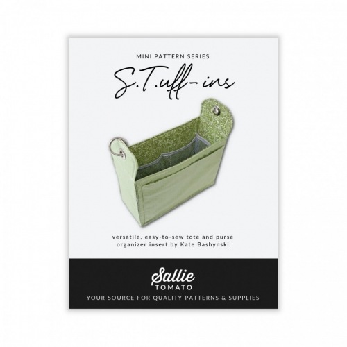 Sallie Tomato Paper Sewing Pattern S.T.uff Ins Tote & Purse Organiser