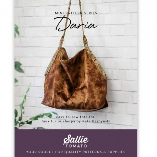 Sallie Tomato Paper Sewing Pattern Daria Bag