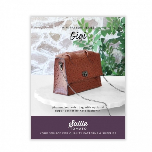 Sallie Tomato Paper Sewing Pattern Gigi Bag