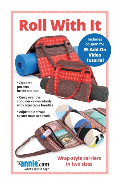 By Annie Paper Sewing Pattern Roll With It Carriers