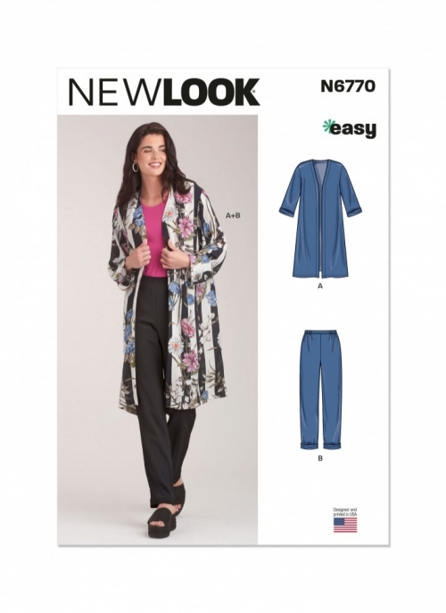 New Look Paper Sewing Pattern 6770