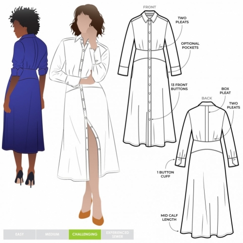 Style Arc Paper Sewing Pattern Christina Dress
