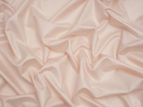 Minerva Core Range Faux Leather Activewear Stretch Knit Fabric Blush