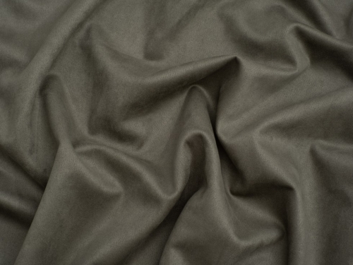 Minerva Core Range Suede Scuba Stretch Knit Fabric Khaki