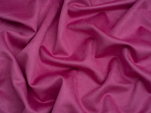 Minerva Core Range Suede Scuba Stretch Knit Fabric Hot Pink