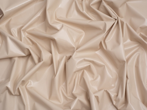 Minerva Core Range Glossy PVC Vinyl Fabric Pebble