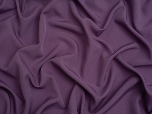 Minerva Core Range Soft Touch Crepe Fabric Sandy Purple