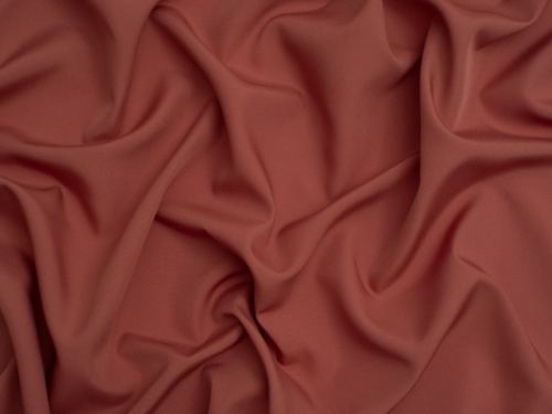 Minerva Core Range Soft Touch Crepe Fabric Rosewood