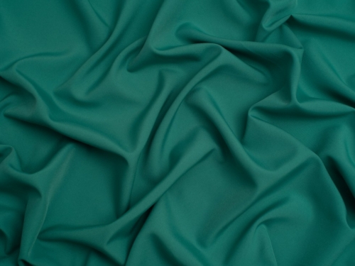 Minerva Core Range Soft Touch Crepe Fabric Jungle Green