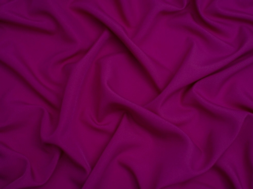Minerva Core Range Soft Touch Crepe Fabric Vivid Magenta