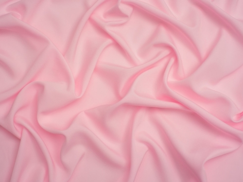 Minerva Core Range Soft Touch Crepe Fabric Baby Pink