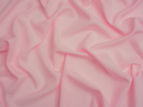 Minerva Core Range Soft Touch Crepe Fabric Ice Pink