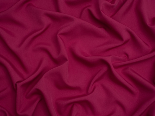Minerva Core Range Soft Touch Crepe Fabric Merlot