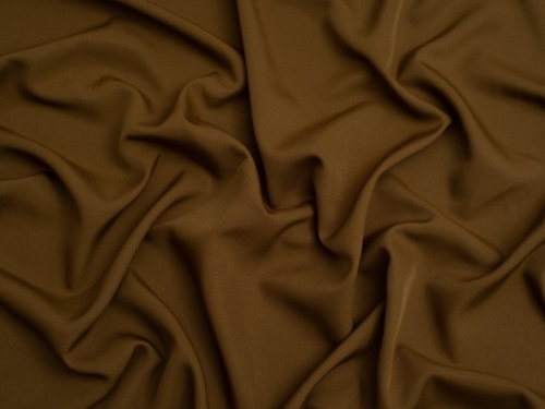 Minerva Core Range Soft Touch Crepe Fabric Dark Antique Gold