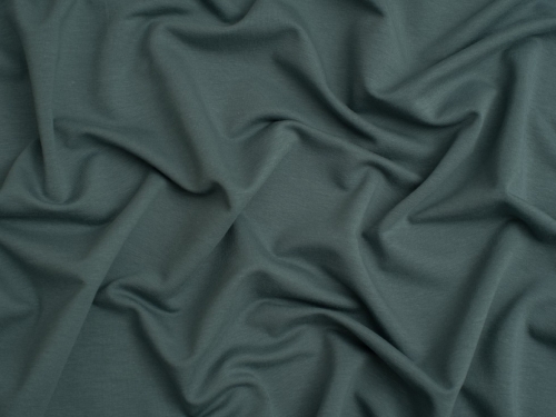 Minerva Core Range Light Loop Back French Terry Stretch Knit Fabric Deep Teal