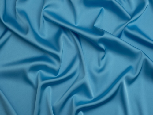 Super Stretch Woven Charmeuse Silky Satin Fabric Kingfisher