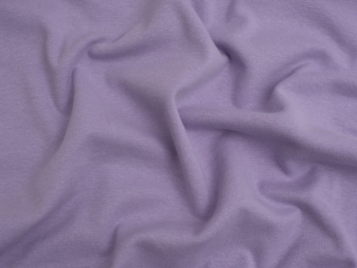 Minerva Core Range Tubular Ribbing Stretch Knit Fabric Lavender