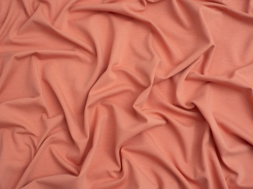 Minerva Core Range Baby Soft Cotton Jersey Stretch Knit Fabric Rose Pink