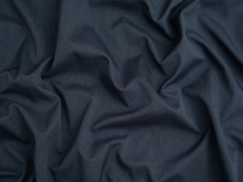 Minerva Core Range Stretch Woven Fleece Back Soft Shell Coating Fabric Navy Blue