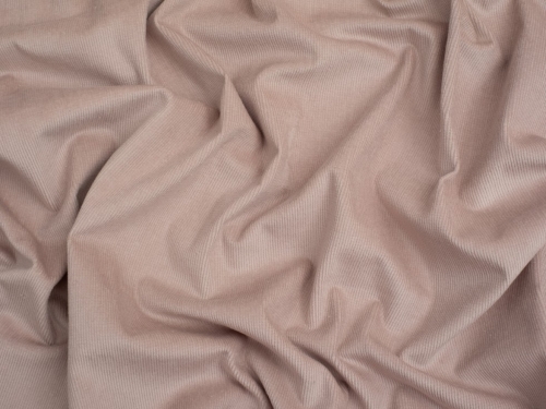 Minerva Core Range 16 Wale Stretch Woven Needlecord Fabric Blush