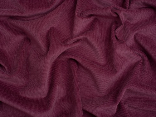 Minerva Core Range 16 Wale Stretch Woven Needlecord Fabric Dusty Pink