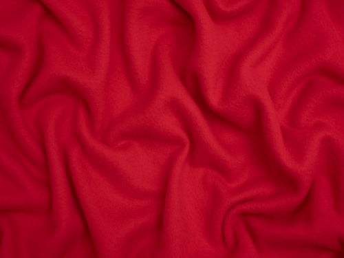 Minerva Core Range Brushed Microfleece Fabric Red