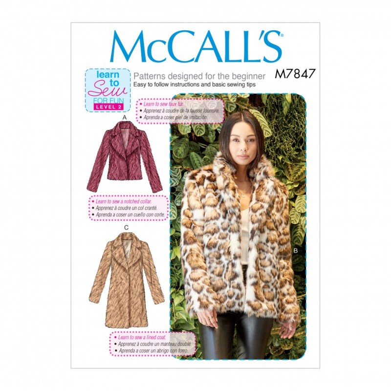 McCall Pattern M8054-XN Sewing Pattern For XL-XXL-XXX Sizes