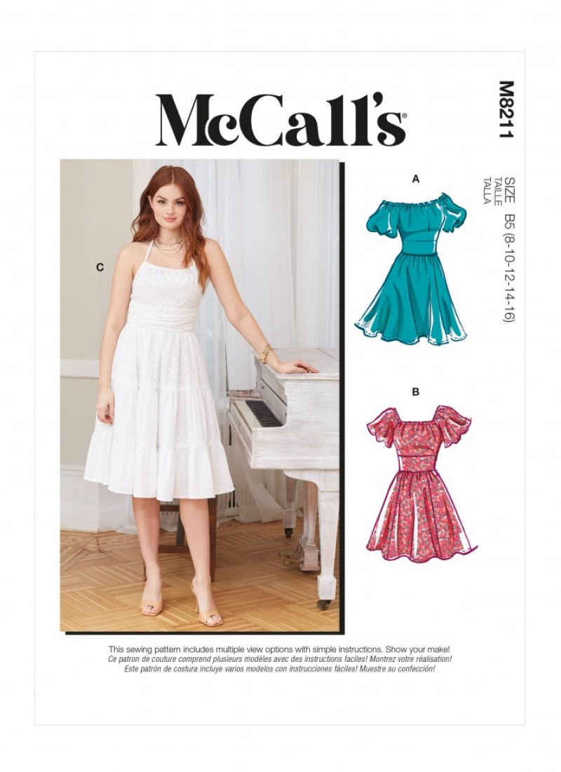 McCalls Paper Sewing Pattern 8211 | Minerva