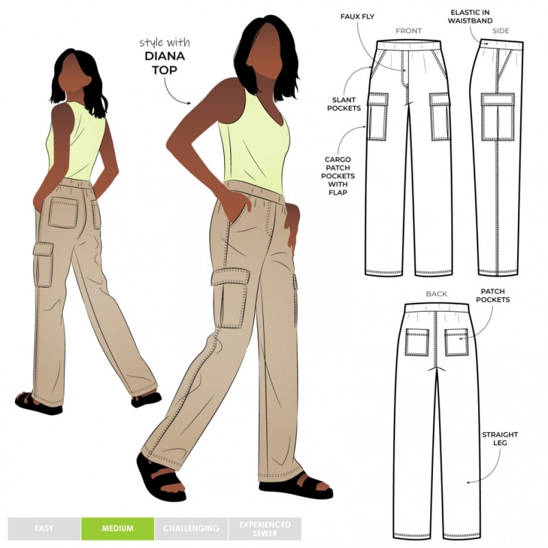 Style Arc Trousers Patterns | Minerva