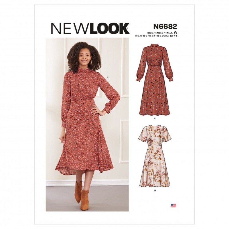 New Look Paper Sewing Pattern 6682 | Minerva