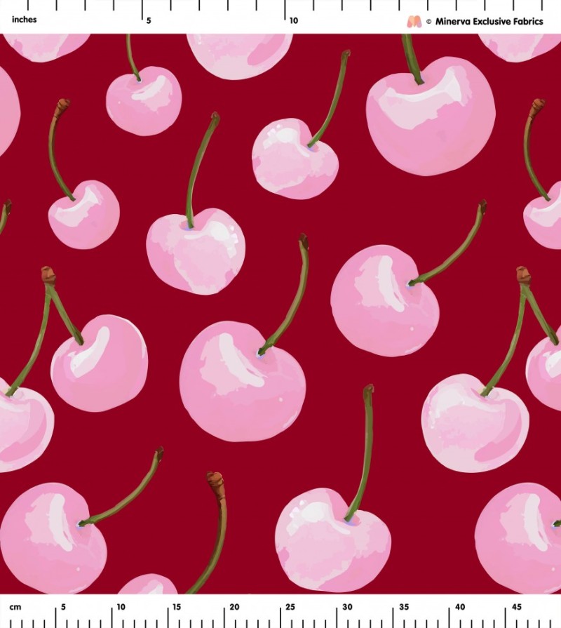 Minerva Exclusive Keechii B Style Cherry Cascade Maxi Stonewashed