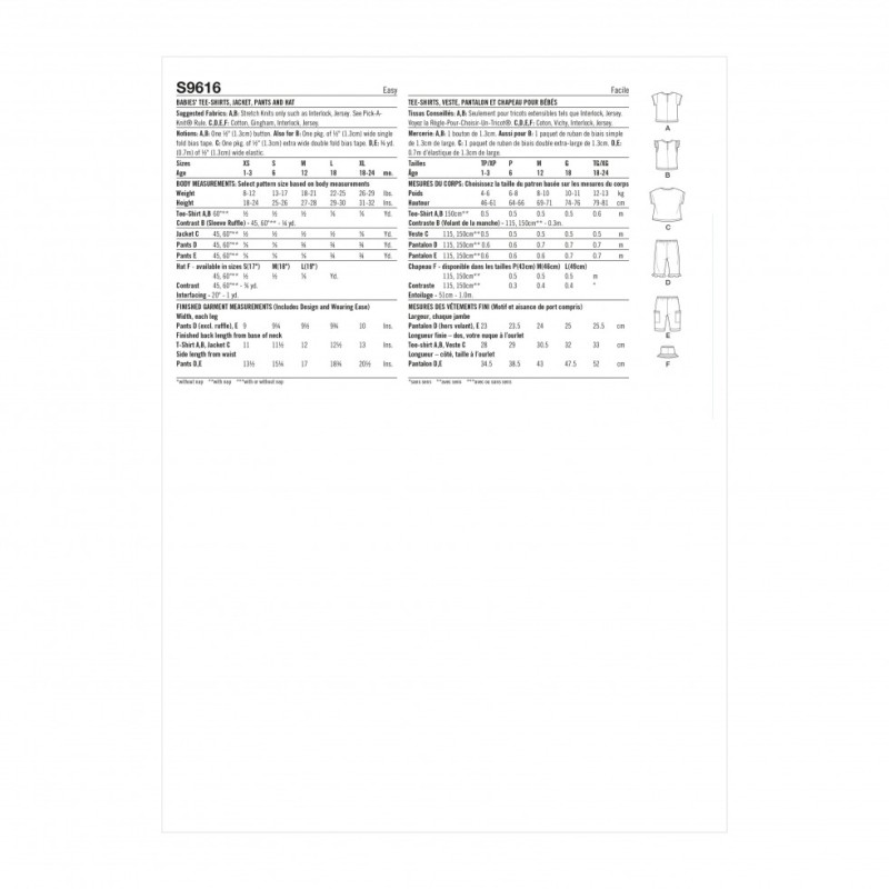Simplicity Sewing Pattern 9616 | Minerva