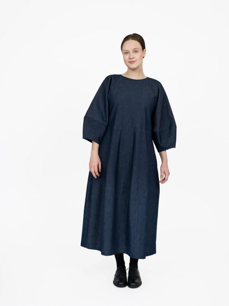 knee length dresses for ladies Box Pleat Dress Pattern – gather here online