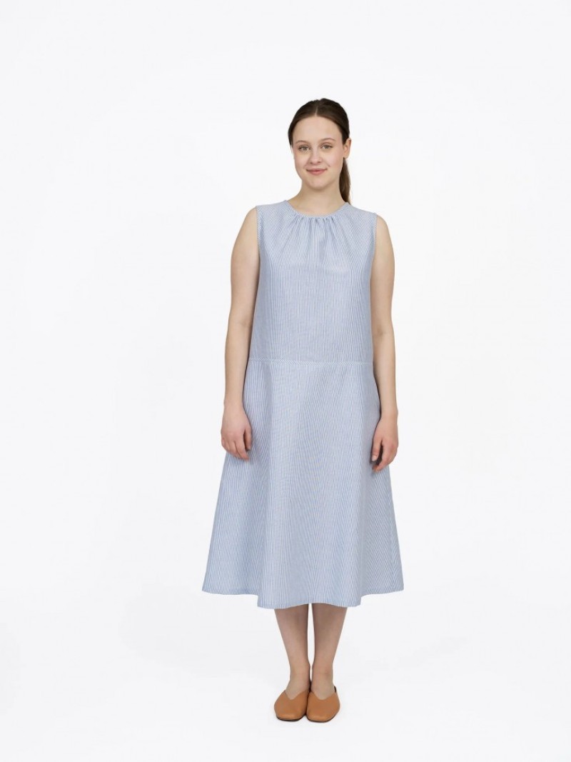 The Assembly Line Paper Sewing Pattern Drop Waist Dress & Top | Minerva The Assembly Line Paper Sewing Pattern Drop Waist Dress & Top | Minerva