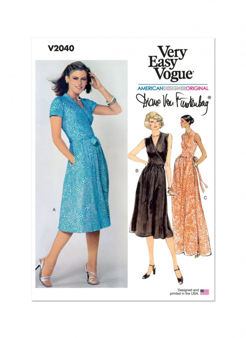 Vogue Paper Sewing Pattern 2040 | Minerva