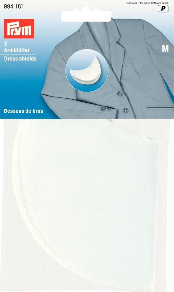 Prym Cotton Dress Shields White | Minerva Prym Cotton Dress Shields White | Minerva